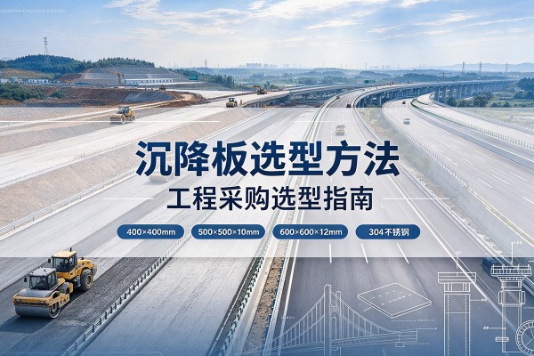 德化沉降板选择方法