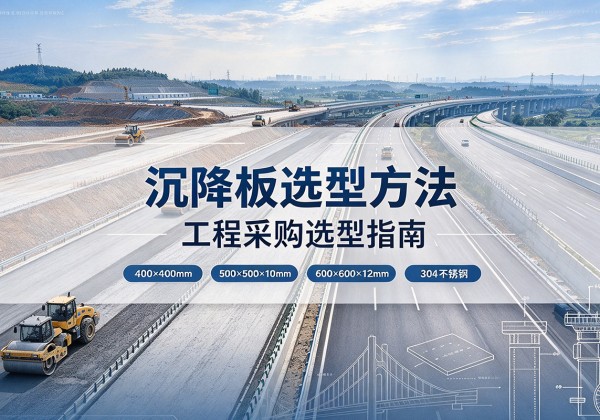 德化沉降板选择方法